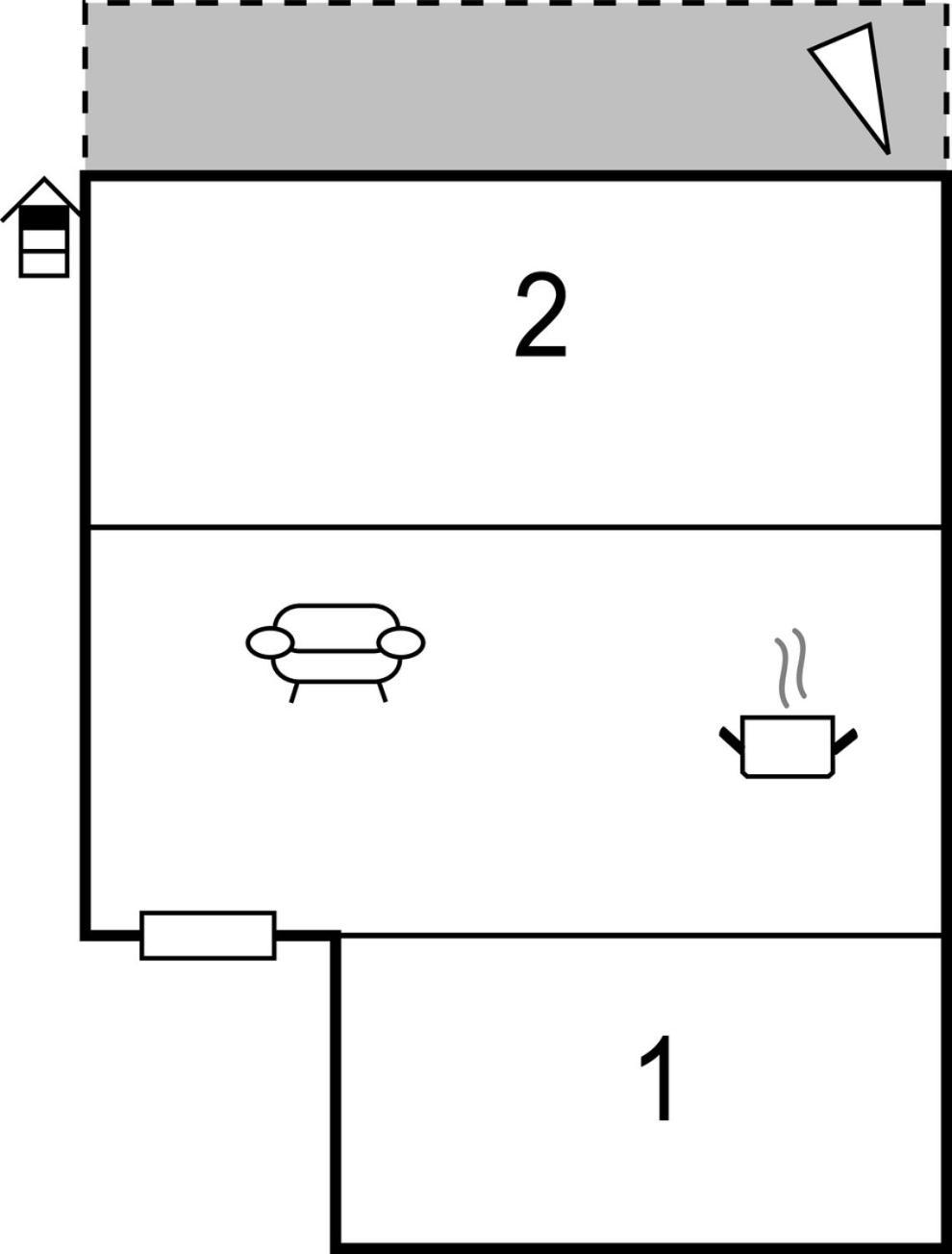 Awesome Apartment In Stara Baska 1 With Kitchen Luaran gambar